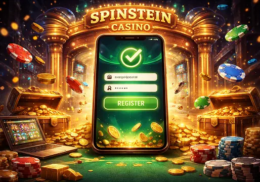 spinstein Registrierung